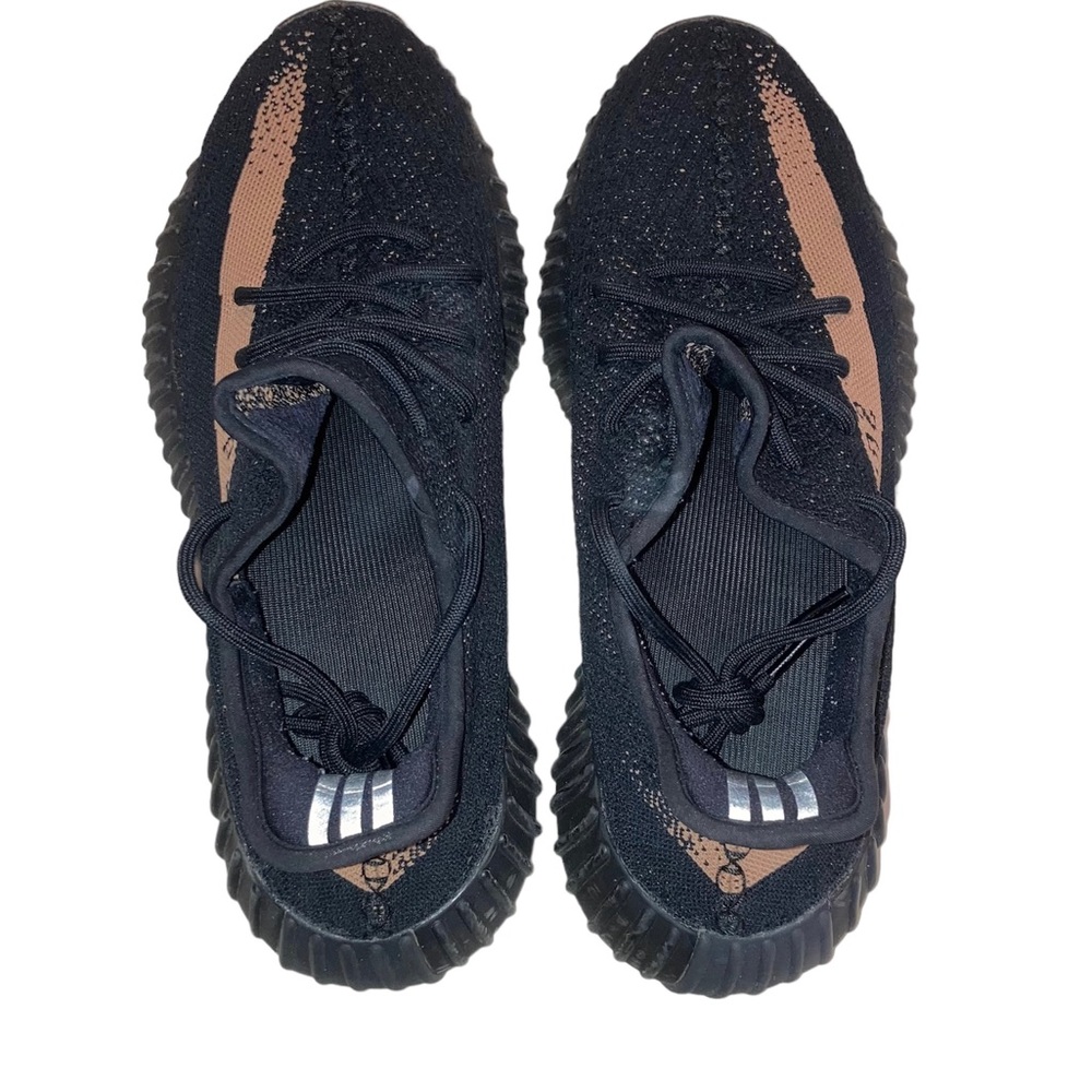 Adidas Yeezy Boost 350 V2 Core Black Copper Men’s Sneaker - Picture 4 of 8